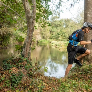 Première mise à l'eau dans l'épreuve d'aqua-trail