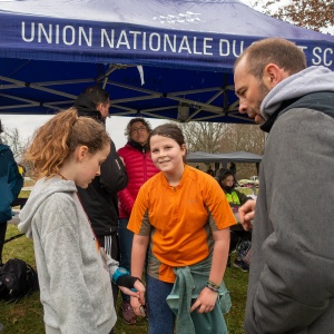 La course est terminée ! Leur bonne place les associe aux benjamins médaillés pour constituer une équipe qualifiée pour le championnat régional