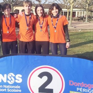 2e place en équipe lycée