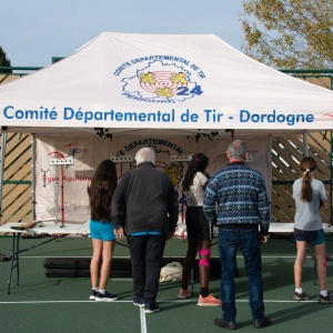 Le Comité départemental de tir sportif a proposé un atelier de découverte